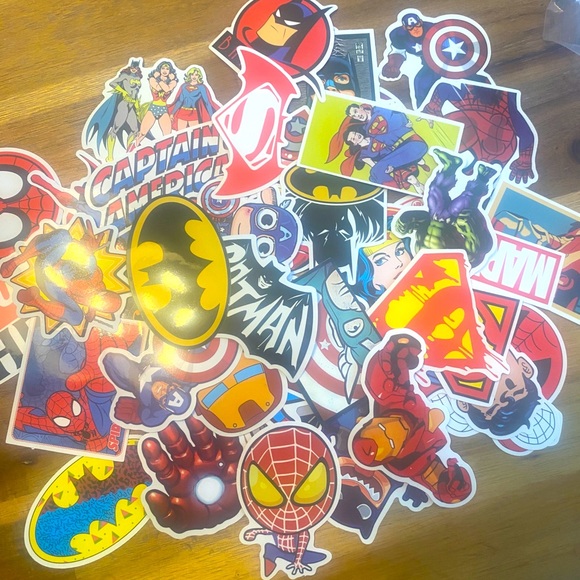 Marvel stickers